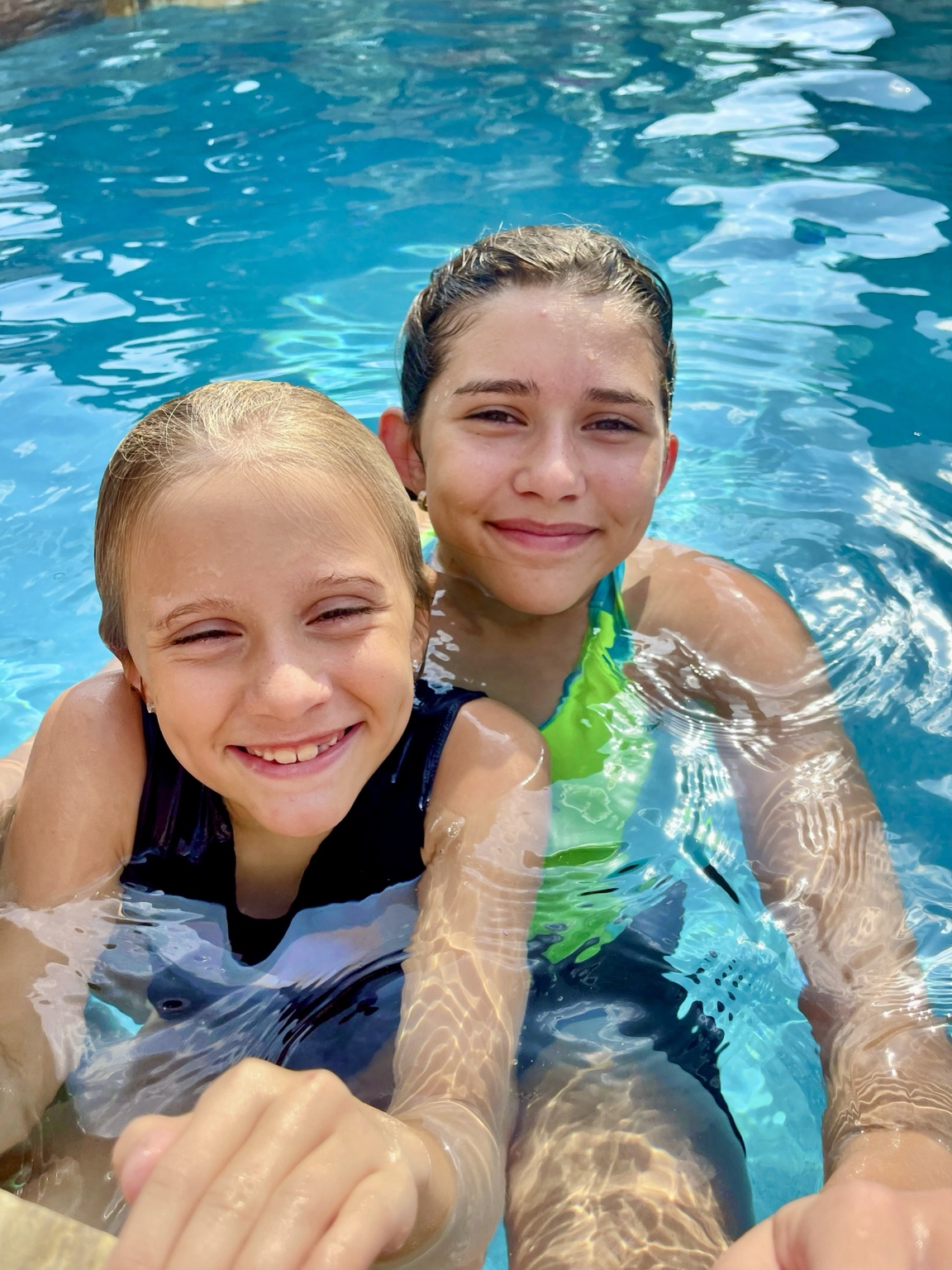Private pool at Cypress River Oasis